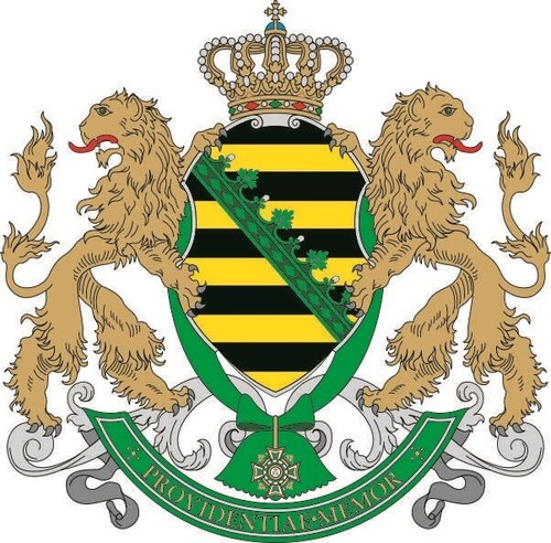 Aufkleber königreich sachsen - aufkleber,