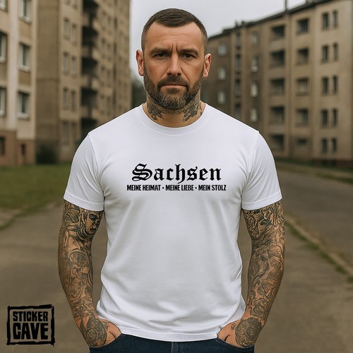 Shirt sachsen meine heimat - "sachsen",