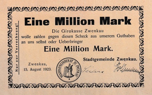 Zwenkau stadt 1 million - zwenkau,