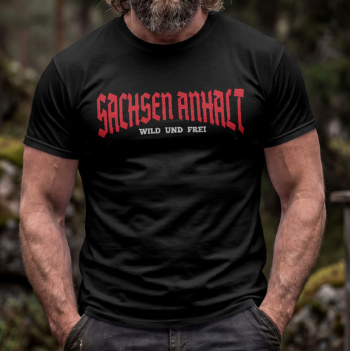 Sachsen anhalt ddr shirt - sachsen,