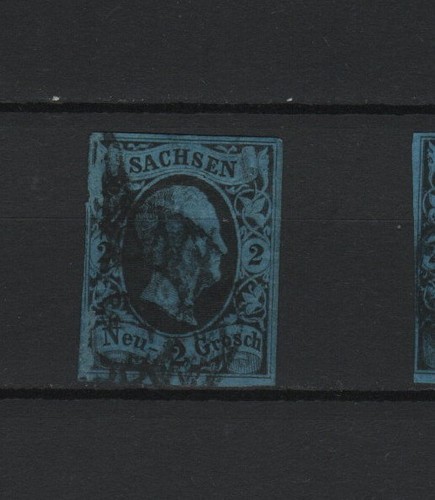 Sachsen 7 gestempelt - sachsen:,
