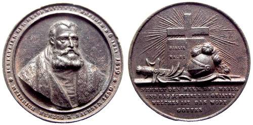 Sachsen medaille 1839 - sachsen,