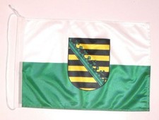 Bootsflagge Sachsen Bootsfahne
