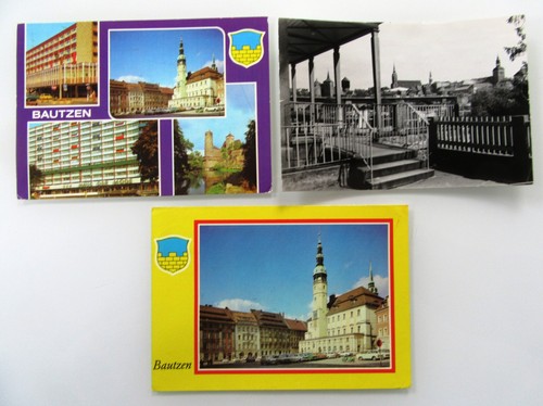 Ddr postkarten lot bautzen - lot, x