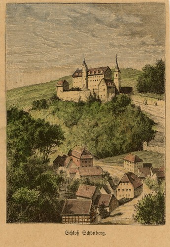 Sachsen schloss schönberg - schloss,