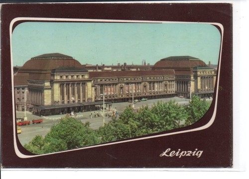 Postkarte sachsen leipzig - -,