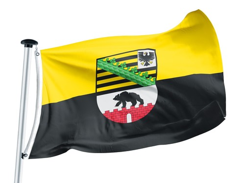 Flagly fahne sachsen anhalt - fahne, sachsen-anhalt