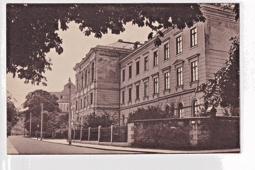 Freiberg sachsen gymnasium - ak,
