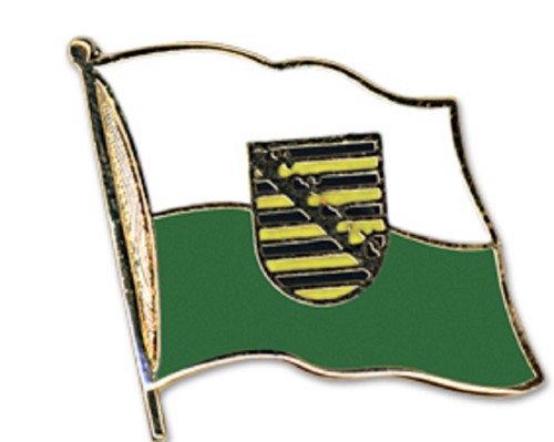 Sachsen pin flaggen - sachsen,