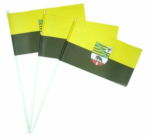 Papierfähnchen sachsen anhalt - sachsen,