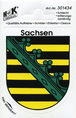 Auto aufkleber sachsen - gr., ca