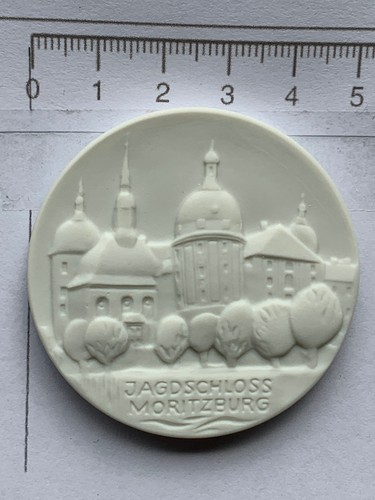 Meissen porzellan medaille - porzellan,