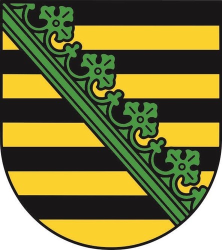 Aufkleber sachsen wappen - aufkleber,