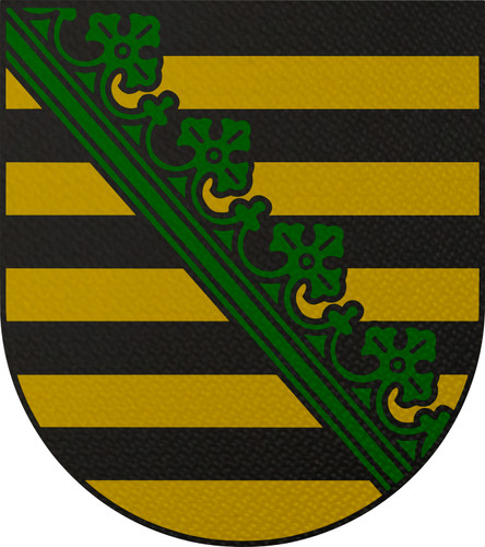 Aufnäher sachsen wappen patch - wappen,
