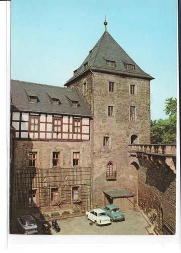 Postkarte sachsen mylau - postkarte,