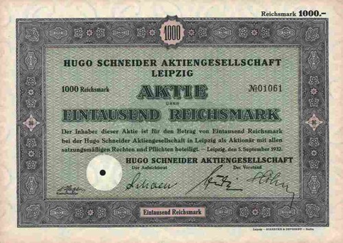 Hugo schneider 1932 leipzig - hugo,