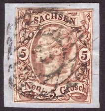 Altdeutschland Sachsen Mi.-Nr