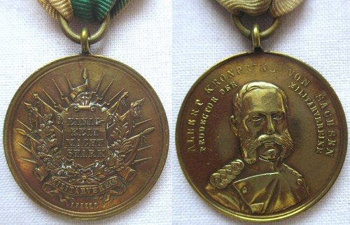 Medaille könig albert - medaille, von