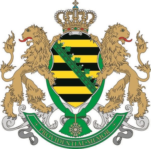 Aufkleber königreich sachsen - königreich,