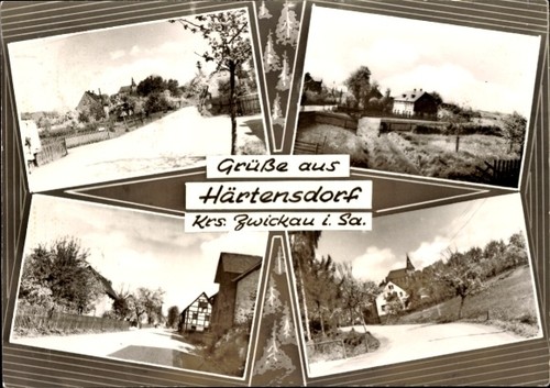 Härtensdorf wildenfels - ak,