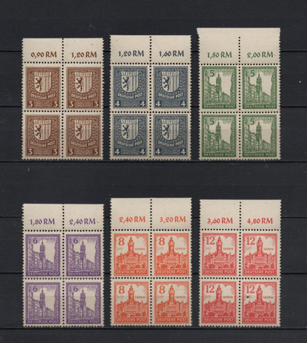 Briefmarken satz alliierte - satz,