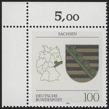 1713 Sachsen ** Ecke o.l.