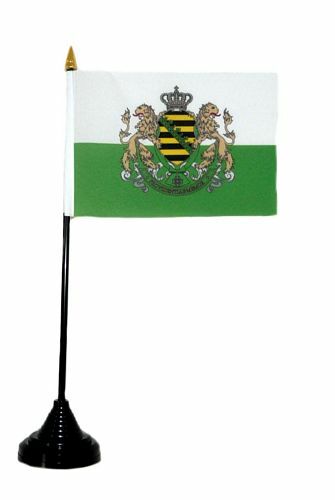 Tischfahne königreich sachsen - tischfahne,