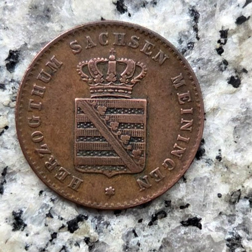 Sachsen meiningen pfennig - 2,