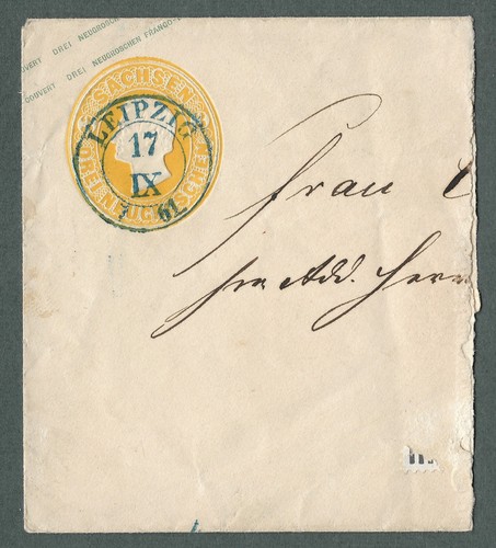 Sachsen 1861 leipzig - sachsen,, 17.