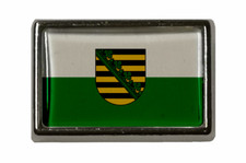 Pin Sachsen Anstecker Fahne