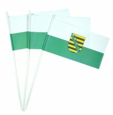 Papierfähnchen Sachsen