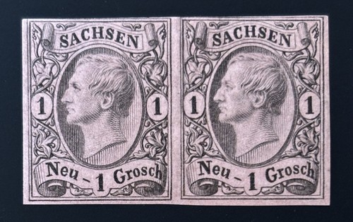 Sachsen paar ungebraucht - sachsen,