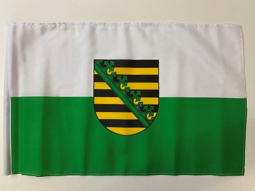 Sachsen stockfahne flagge - stockfahne,,