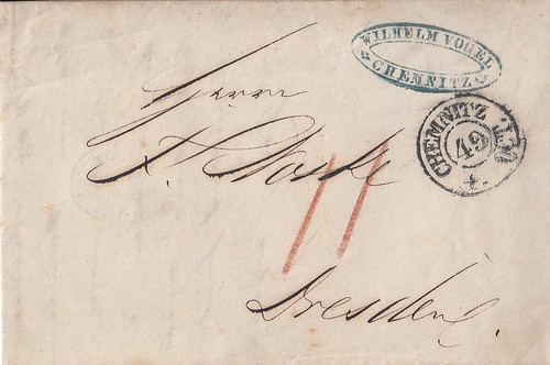 Sachsen brief chemnitz 4 - k2,