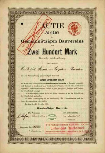 Gemeinnütziger bauverein 1888 - gemeinnütziger,