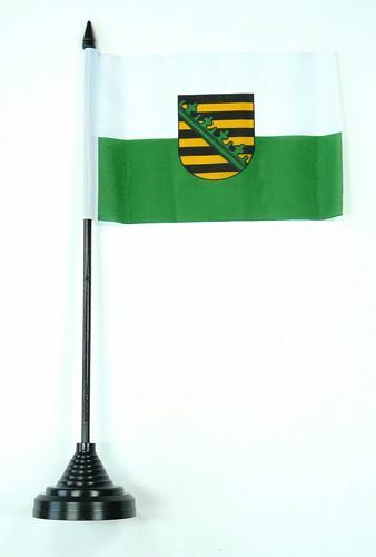 Tischfahne sachsen 15 cm - tischfahne,