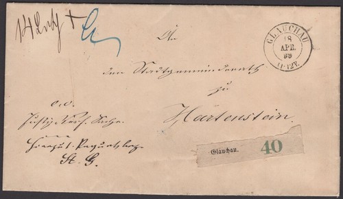 Sachsen dienstbrief glauchau - sachsen,
