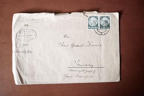 Brief von 1935 landpostst - brief, 1935,