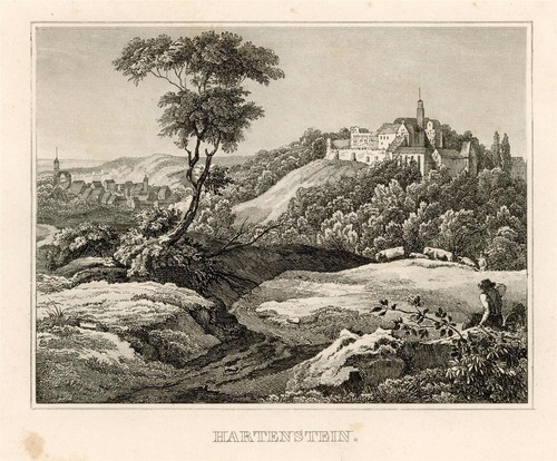 Sachsen hartenstein schloss - hartenstein,